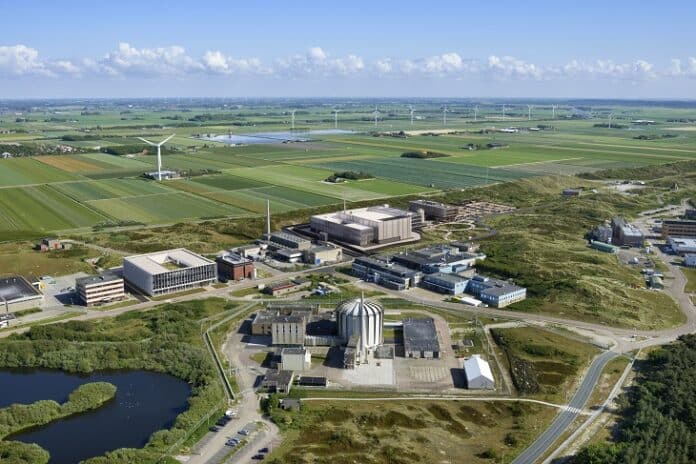 NRG | PALLAS - luchtfoto van het reactorcentrum van ECN in Petter