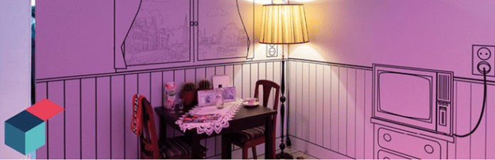 Interactive Learning Rooms - graphic van de learning room