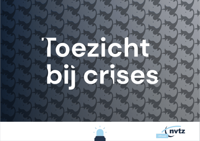 toezichthouders - cover van de publicatie 'Toezicht bij Crises' voor Raden van Toezicht in de zorg