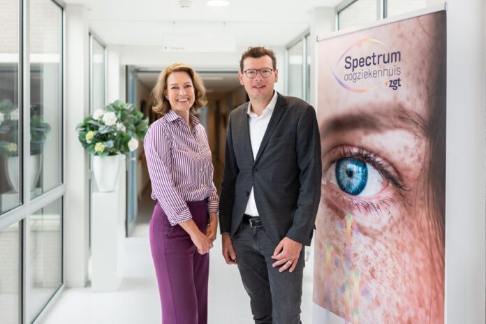 Hilde Dijstelbloem,ZGT en Robbert van de Mortel, Spectrum Oogziekenhuis ZGT