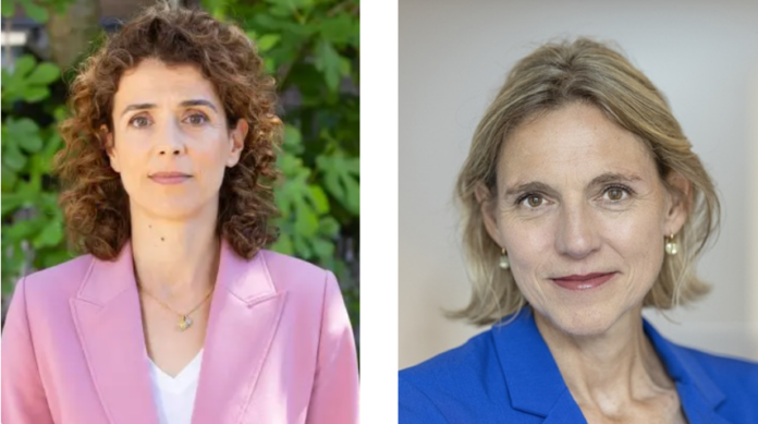 portretfoto's van Sophie Hermans en Mirjam Sterk