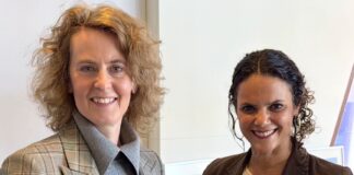 Josefien Kursten (CFO UMC Utrecht) en Gwen Jansen (directeur Coalitie Anders Reizen)